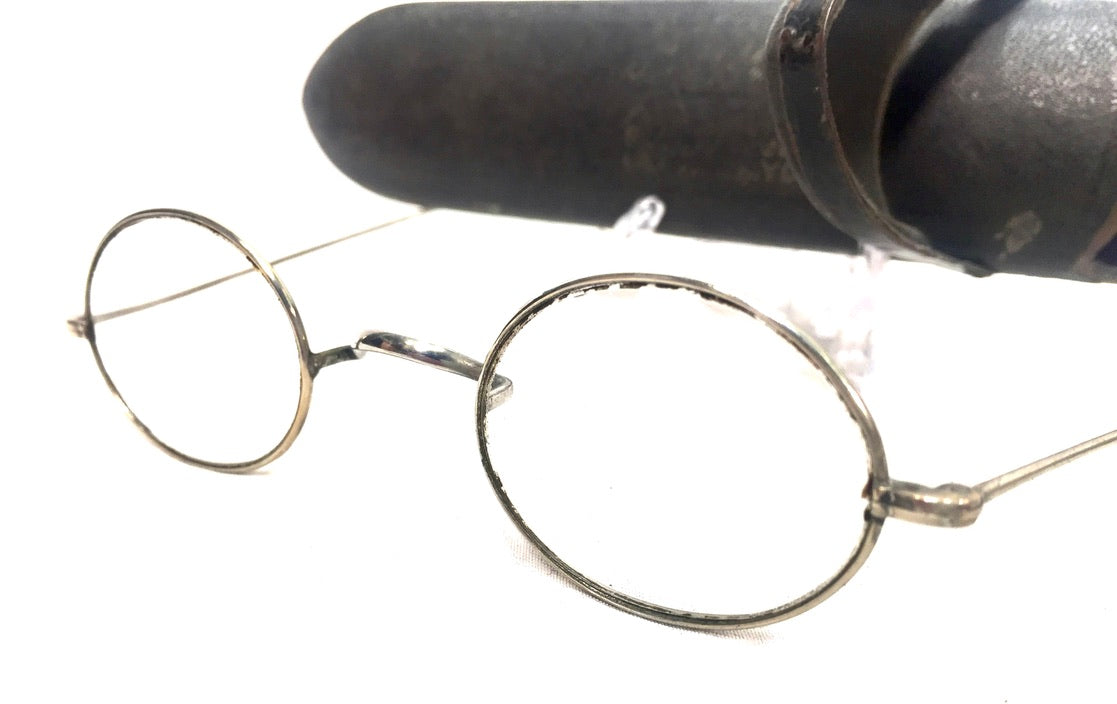 Antique Glasses / Spectacles with Original Case - Vintage Fashion c.1930&nbsp;