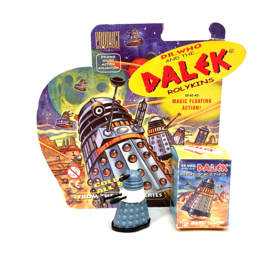 Vintage Toy - Product Enterprise "Drone Dalek" / & Dr Who Rolykins Figurine