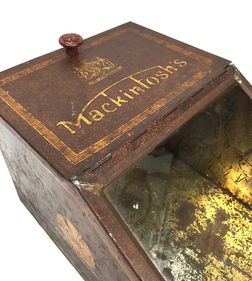 Antique Advertising - Shop Display Dispensing Container Mackintosh Chocolate