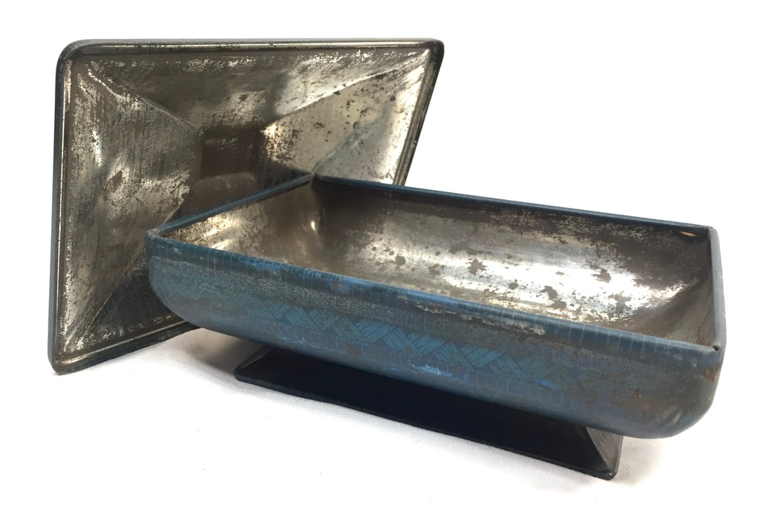 Antique Advertising Rowntrees Confectionery Tin / Sweet / Chocolate Box c.1920