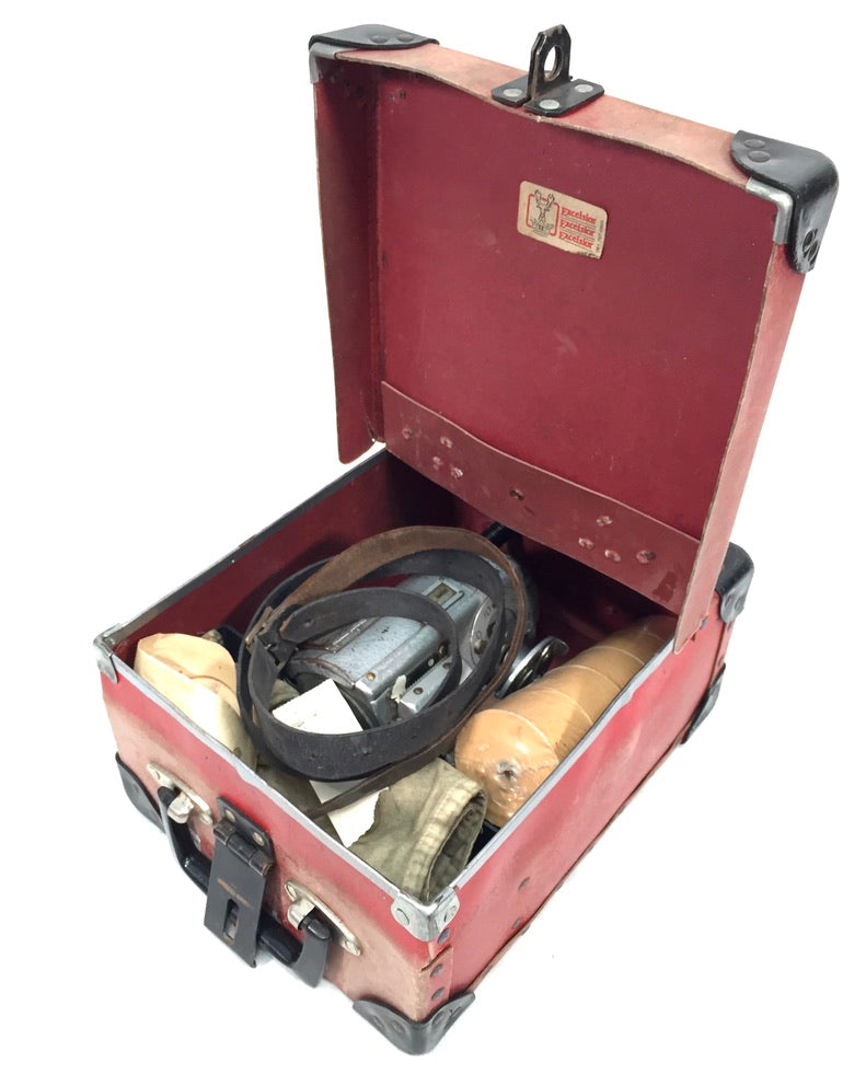 Antique Greater Manchester Transport Bus Conductors Ticket Machine in Case