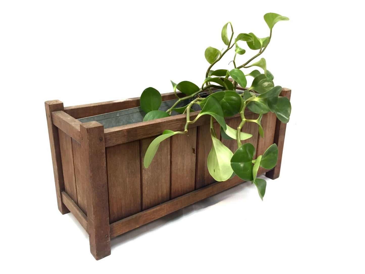 Vintage Teak Window Box / Planter By R A Lister & Co Ltd / Antique Plant Pot