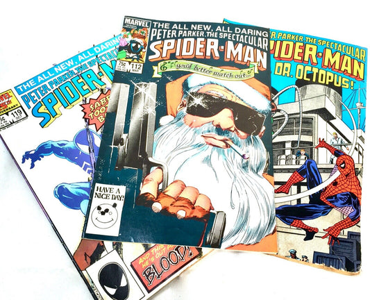 Vintage Comics - Marvel Comics Peter Parker The Spectacular Spider-Man X3