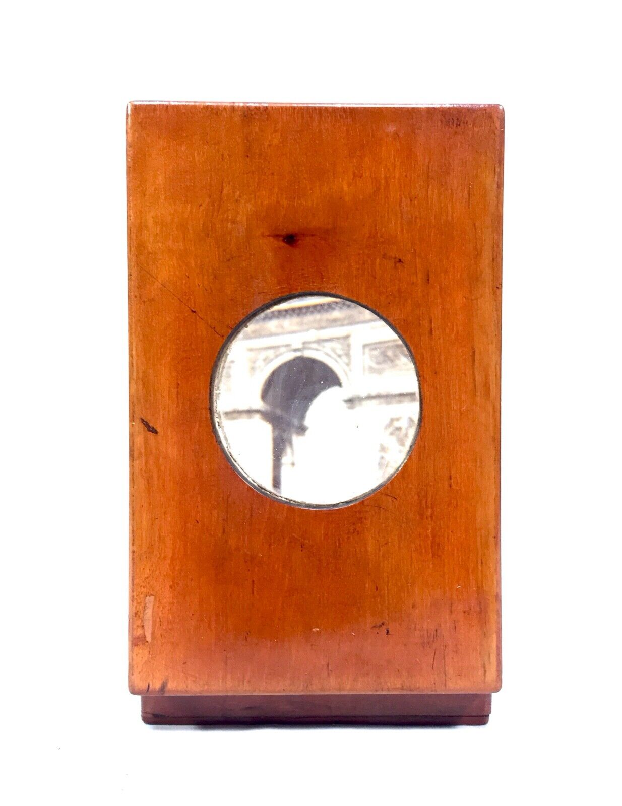 Antique Wooden Photo Picture Postcard Scope Viewer / Graphoscope c.1920