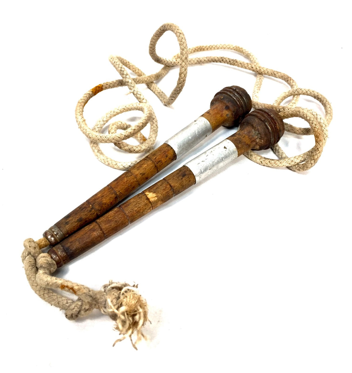 Antique Ropes Antique Skipping Rope with Wooden Handles / Vintage Games & Toys c.190 ...
