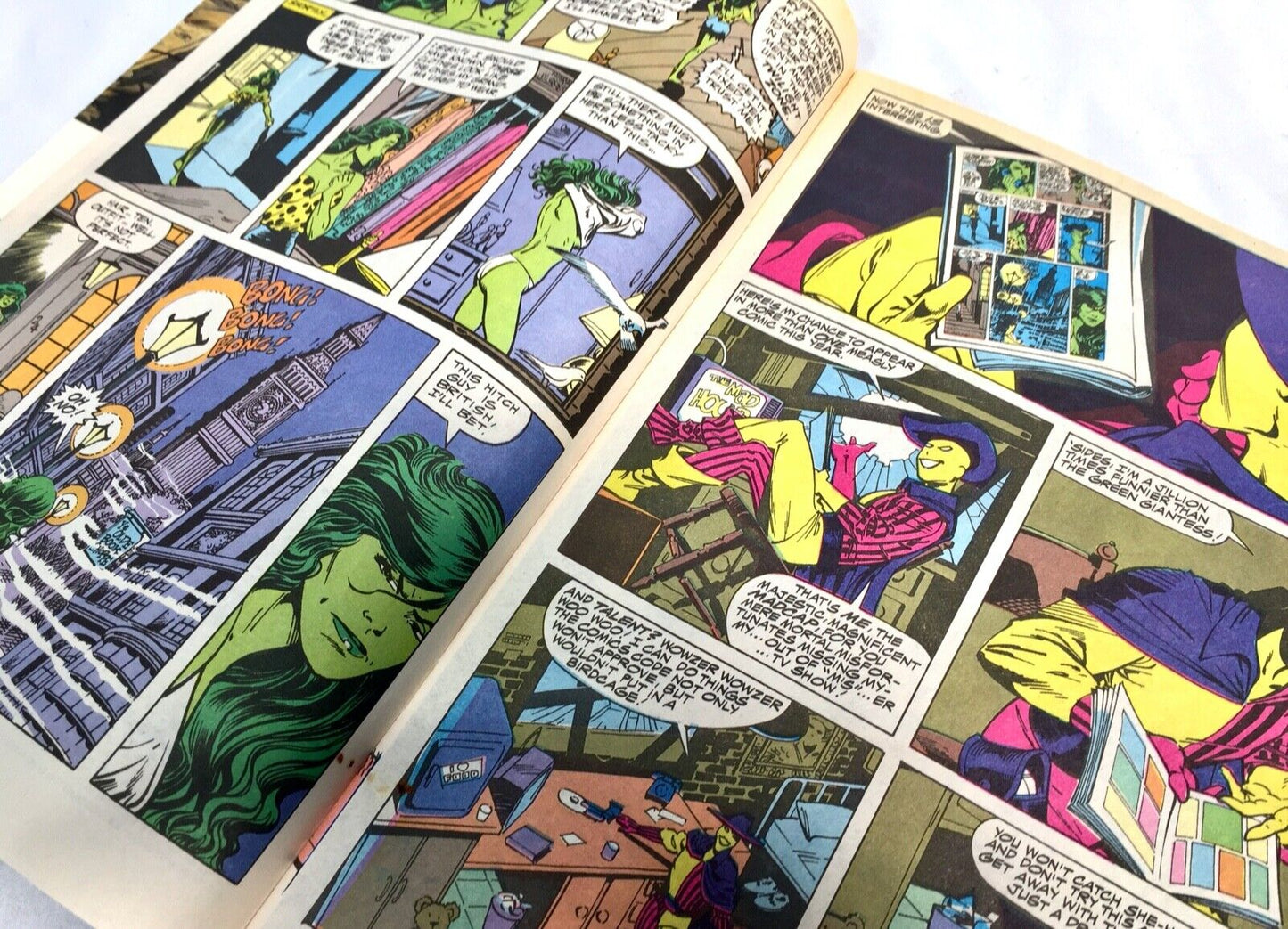 Vintage Comics - Marvel Comics The Sensational She-Hulk Issue No 9 1980s