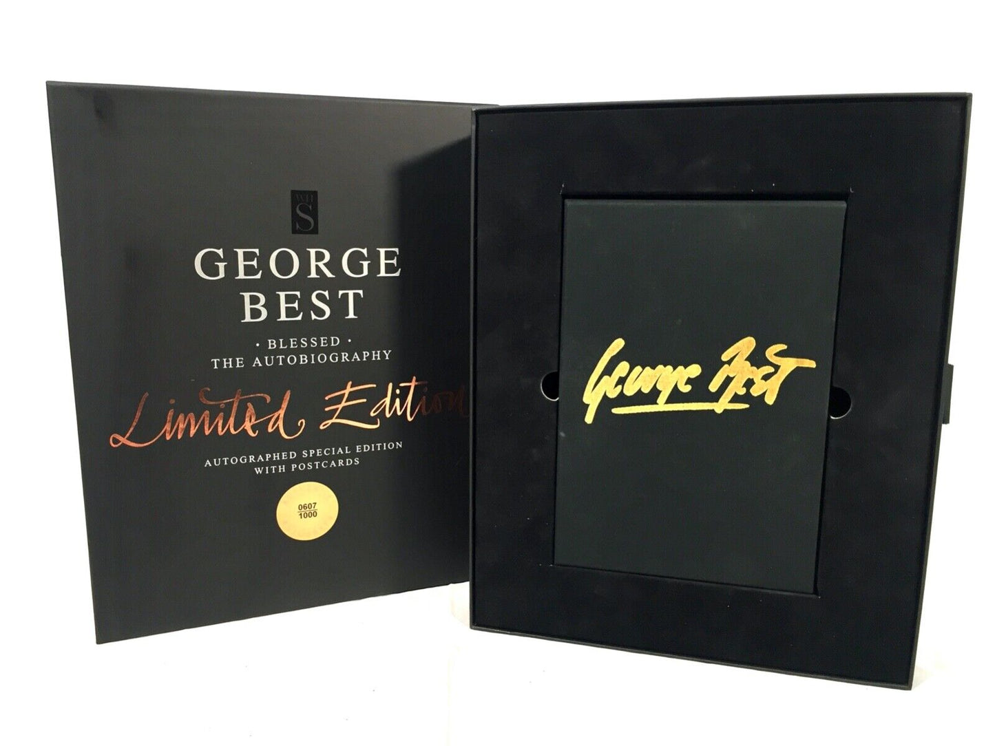 George Best Signed Book Limited Edition - "Blessed" The Autobiography Autograph