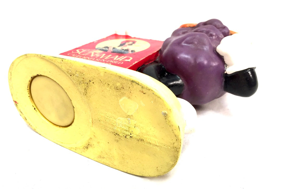 Vintage Advertising - California Raisins Sun-Maid Money Box / Coin Storage Bank