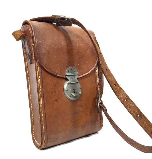 Vintage Leather Kodak Camera Carry Case / Photography / Camera Case