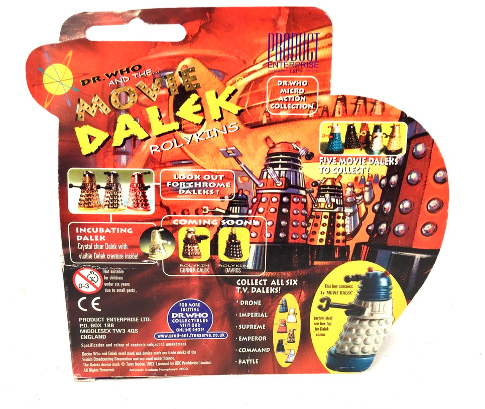 Collectible Toy - Product Enterprise "Command Dalek" / Dr Who Rolykins Figurine