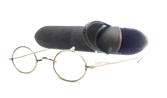 Antique Glasses / Spectacles with Original Case - Vintage Fashion c.1930&nbsp;