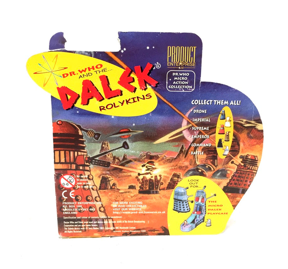 Vintage Toy - Product Enterprise "Imperial Dalek" / Dr Who Rolykins Figurine