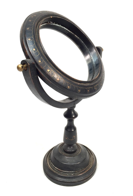 Antique 19th Century Free-standing Swivel Tabletop Mirror / Dressing Table c1900