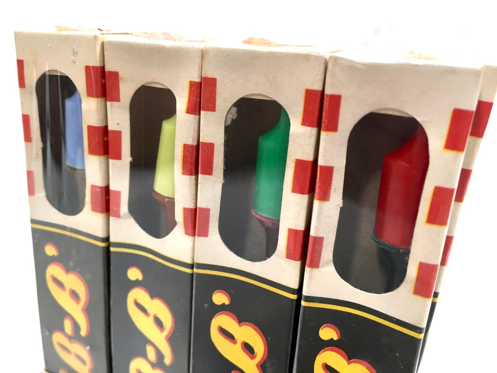 Antique Advertising - B-B Band Whistle Toothbrush Shop Display Box c.1950