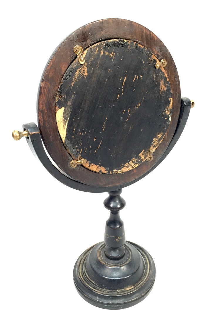 Antique 19th Century Free-standing Swivel Tabletop Mirror / Dressing Table c1900