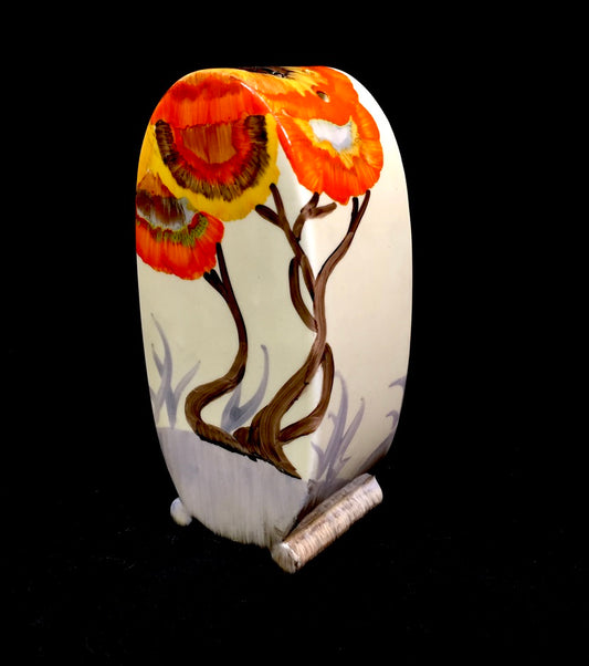 Clarice Cliff - Rhodanthe Pattern Bonjour Sugar Sifter Art Deco Pottery