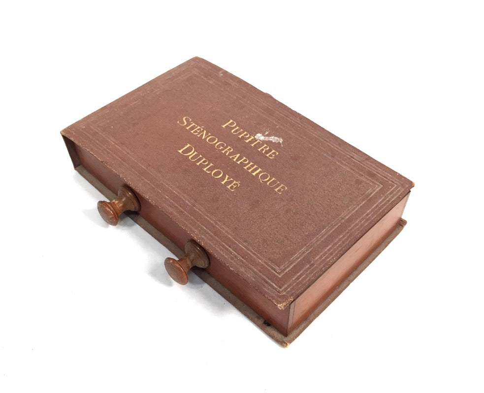 Antique 19th Century French Stenographie Duploye Travel Stationery Writing Kit