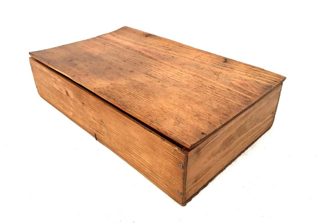 Antique Advertising - Cadbury's Dairy Milk Chocolate Wooden Shop Display Box