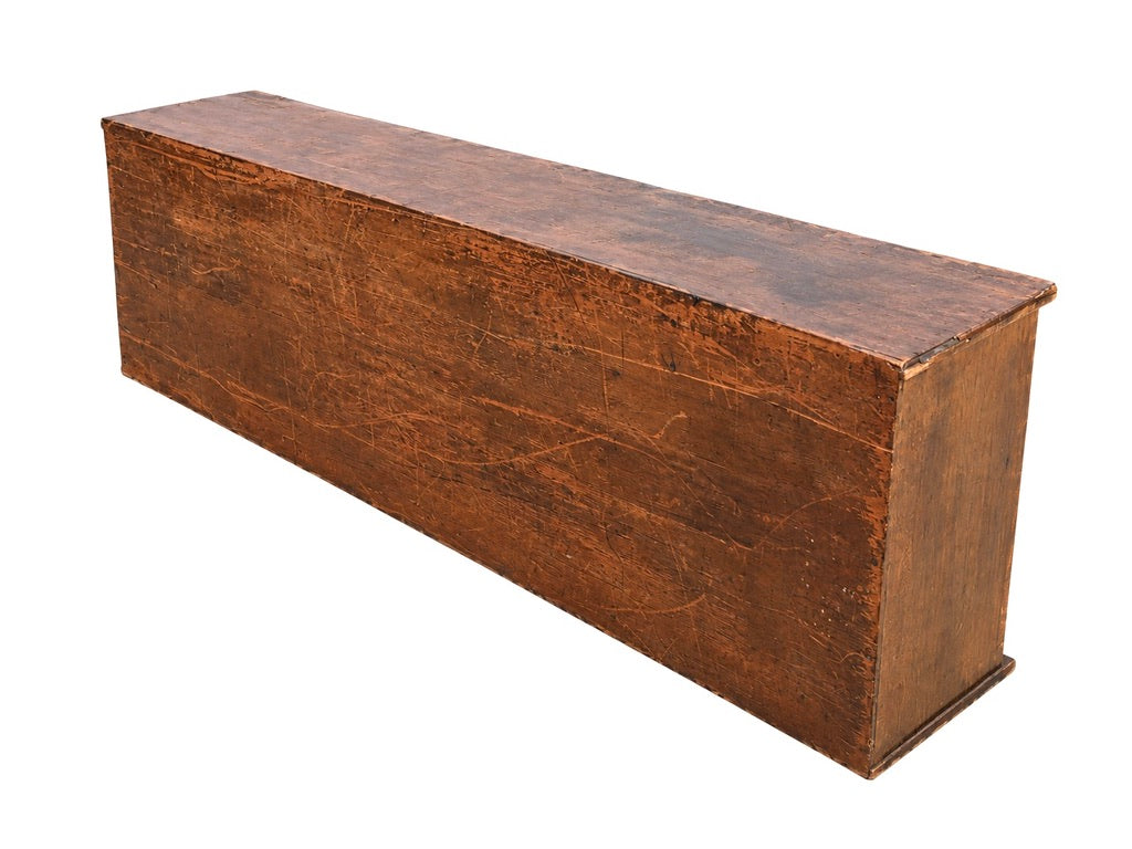 Antique Large Wooden Oak Carved Pigeon Hole Filing Cabinet Stationery Organiser