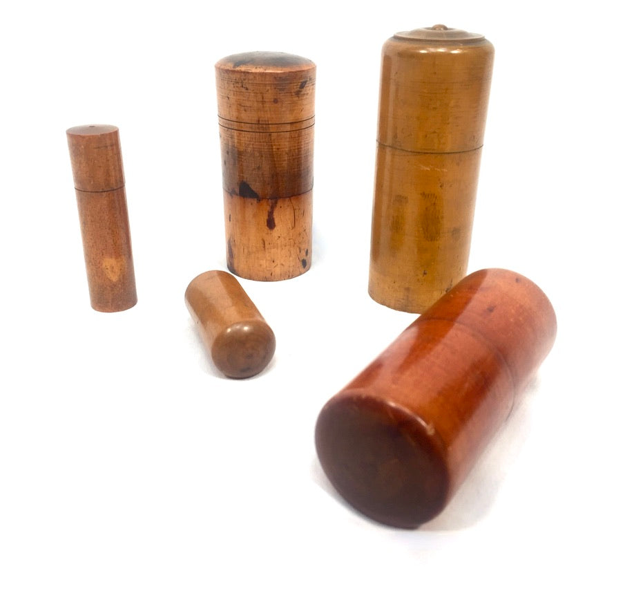 Antique Wooden Storage Cases with Various Steel Metal Punch Set Tools Wacthmaker