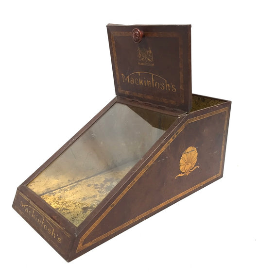 Antique Advertising - Shop Display Dispensing Container Mackintosh Chocolate
