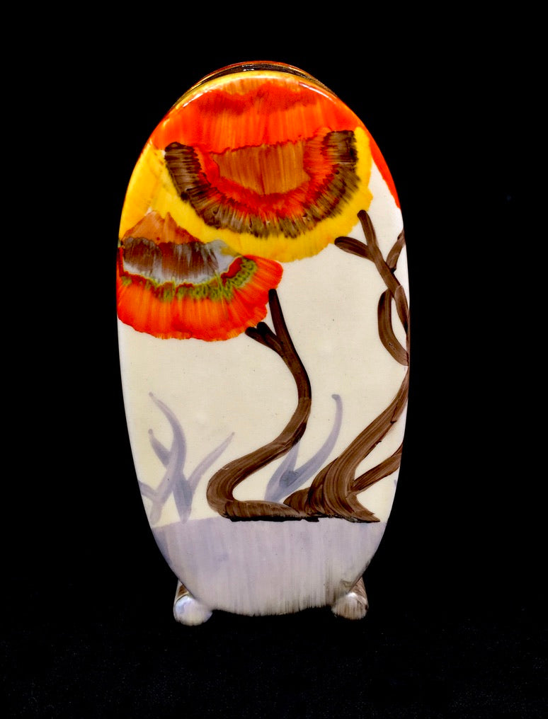 Clarice Cliff - Rhodanthe Pattern Bonjour Sugar Sifter Art Deco Pottery