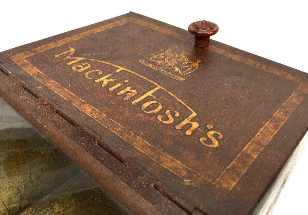 Antique Advertising - Shop Display Dispensing Container Mackintosh Chocolate