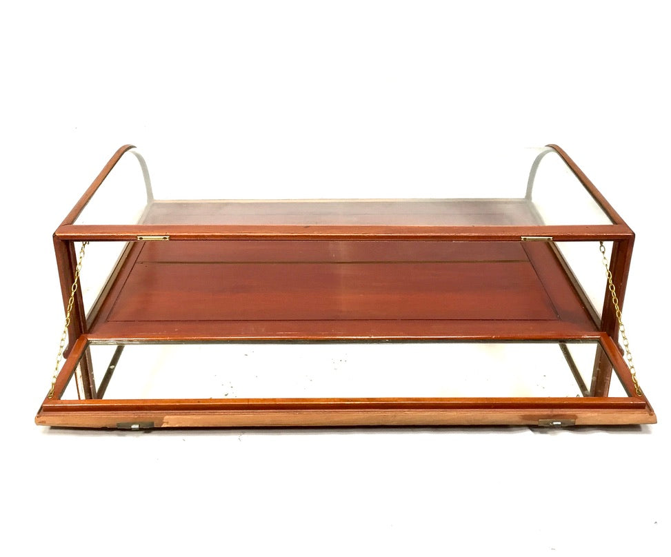 Antique Large Sized Haberdashery Shop Counter Glass Dome Display Cabinet c.1910