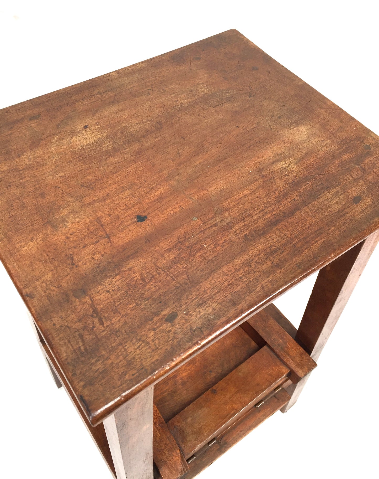 Antique Wooden Metamorphic Step / Stool / Ladder / Chair / 20th Century c.1950s
