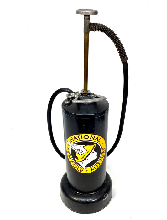 Vintage Garage Oil Dispenser - National Benzole Mixture Working Order Regent Co