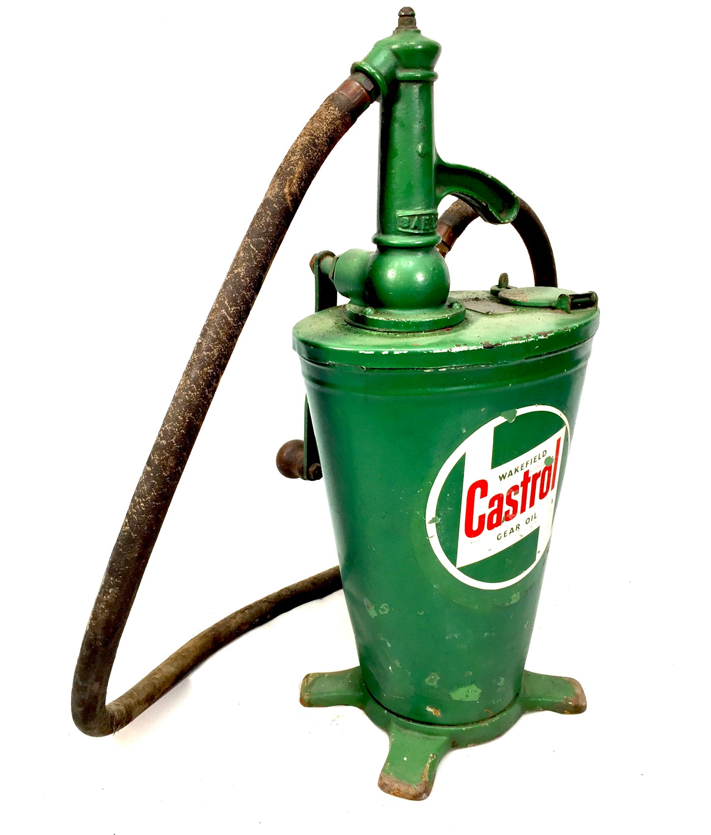 Vintage Garage Oil Dispenser for Castrol / By Charles C Wakefield & Co c.1950