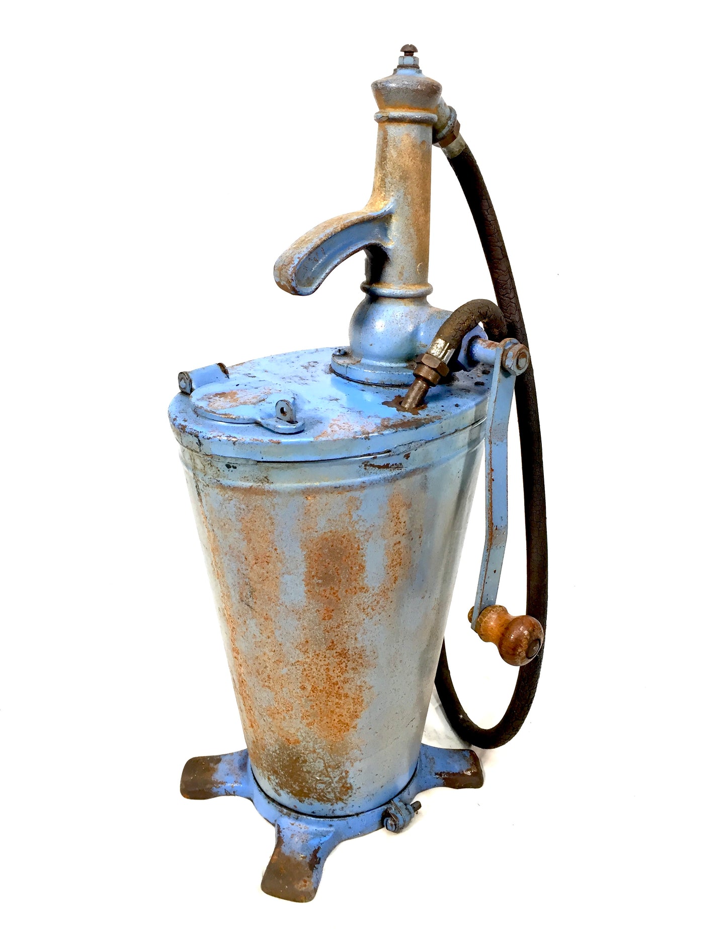Vintage Garage Forecourt Oil Pump Dispenser for FINA Petrofina - Advertising