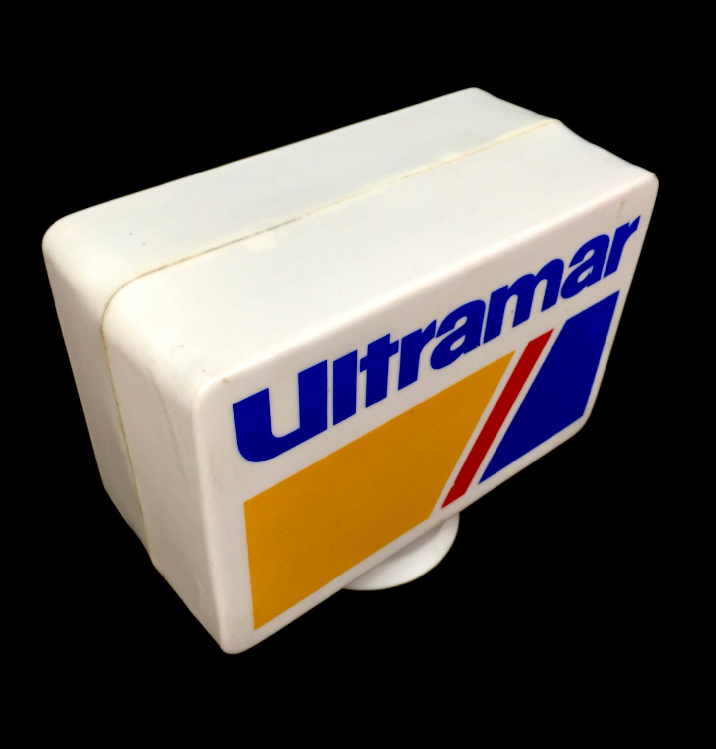 Antique Advertising - Original Vintage Plastic Ultramar Petrol Pump Globe