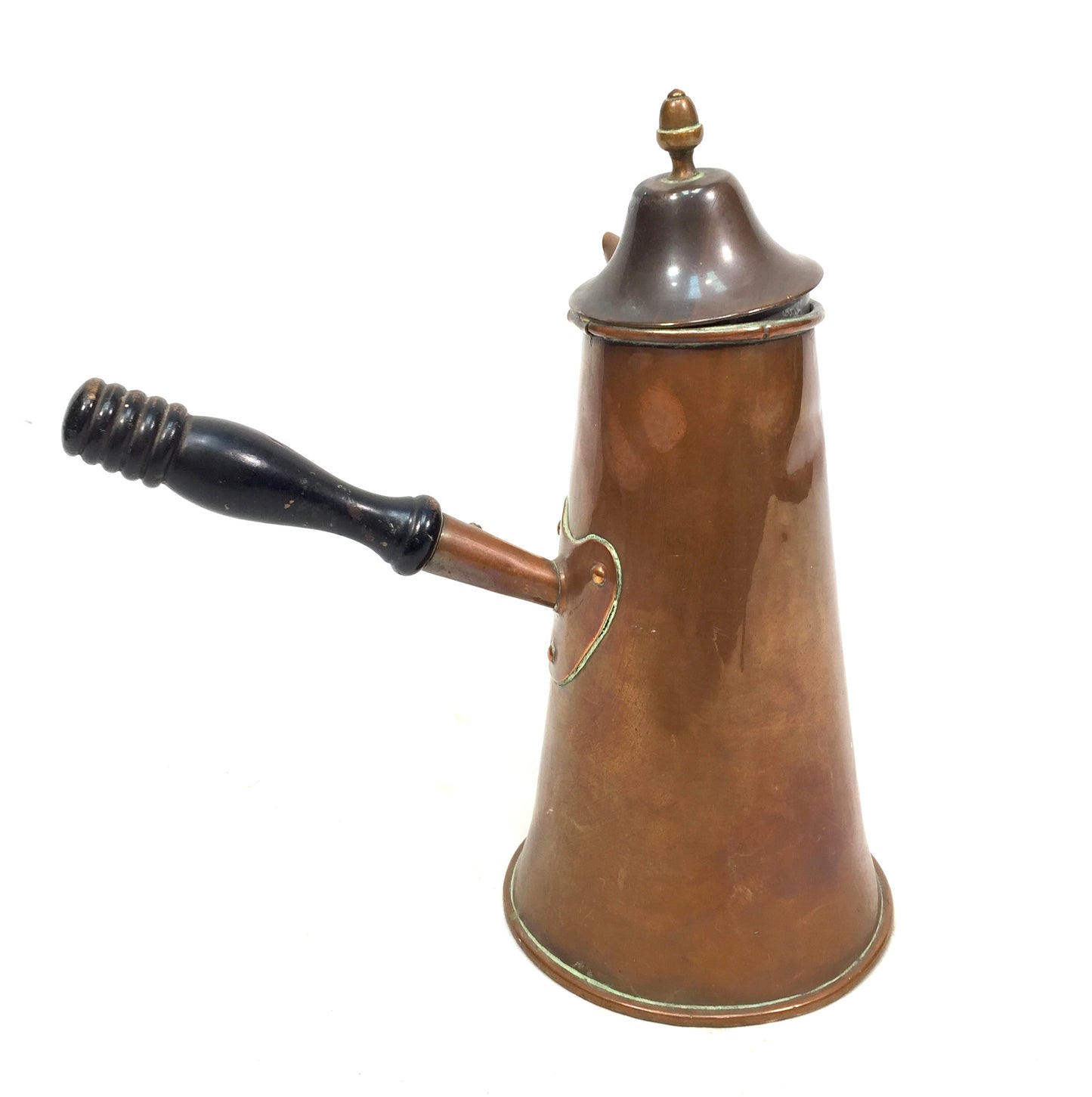 Antique 19th Century Georgian Copper Coffee / Hot Chocolate Pot Jug c.1800