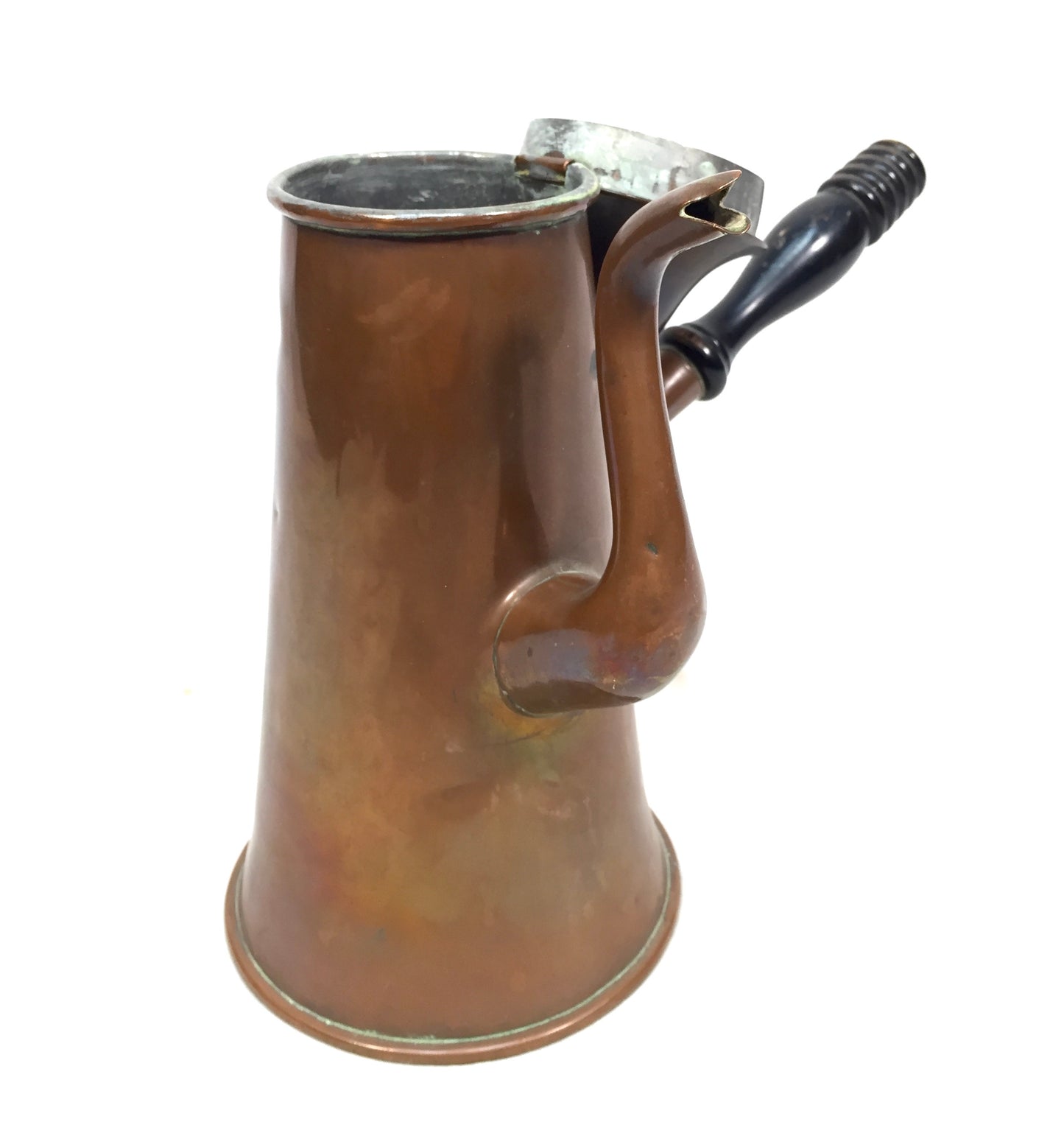 Antique 19th Century Georgian Copper Coffee / Hot Chocolate Pot Jug c.1800