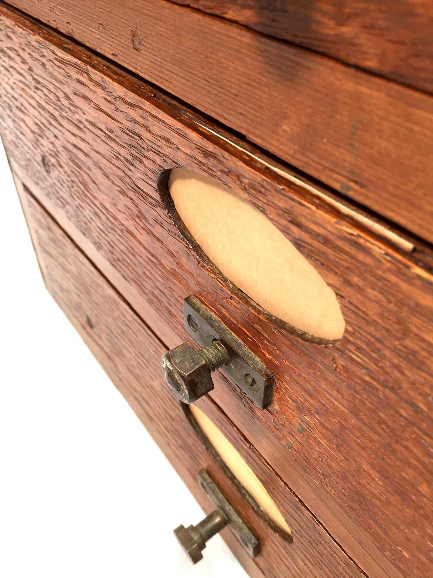 Antique Large Wooden Chest of Filing Drawers / Storage Box / Cabinet c.1930