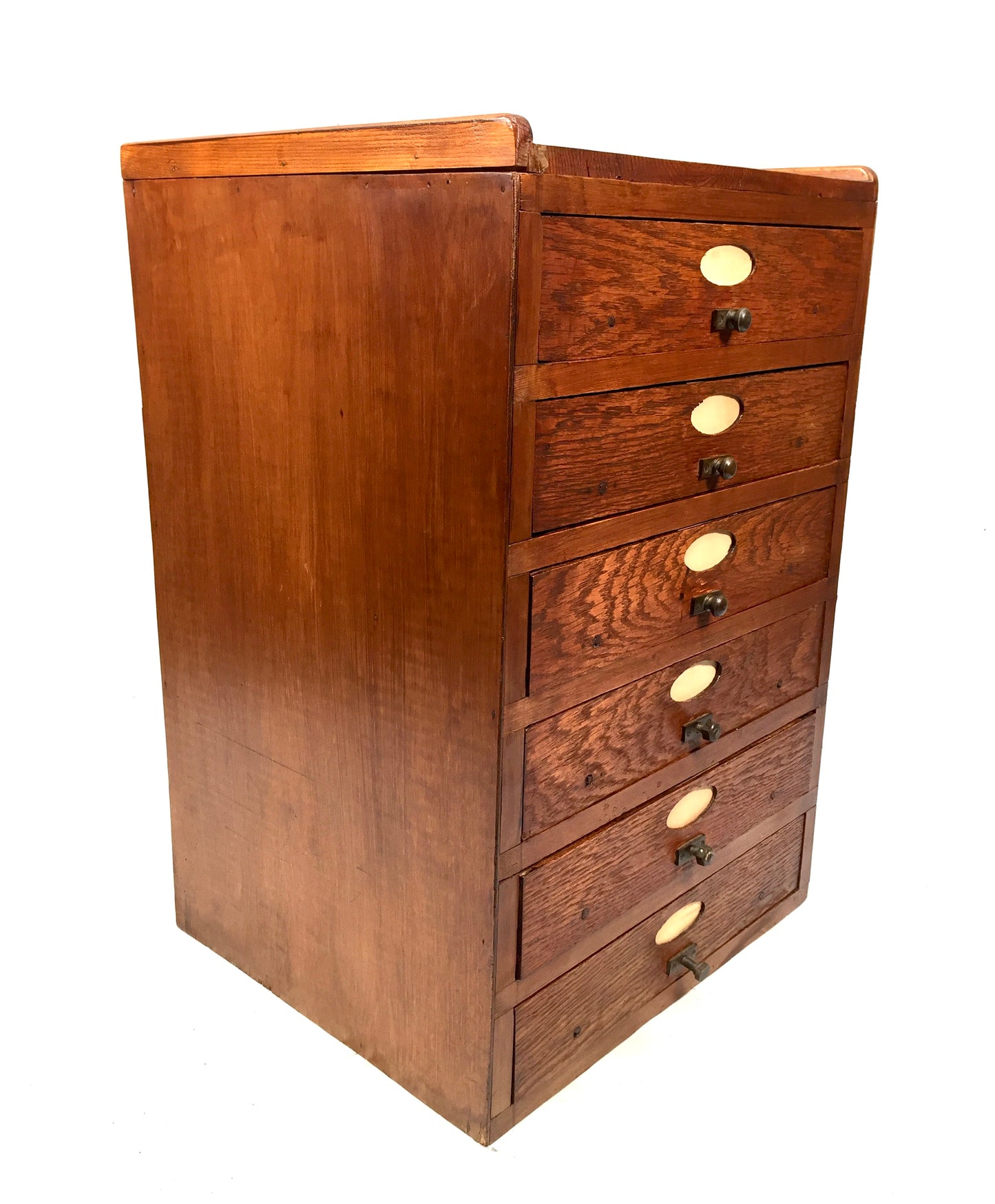 Antique Large Wooden Chest of Filing Drawers / Storage Box / Cabinet c.1930