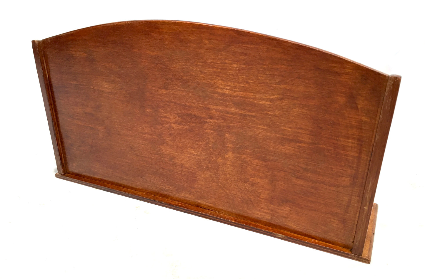 Antique Wooden Desktop Letter Rack / Stationery Holder / Mid 20th Century