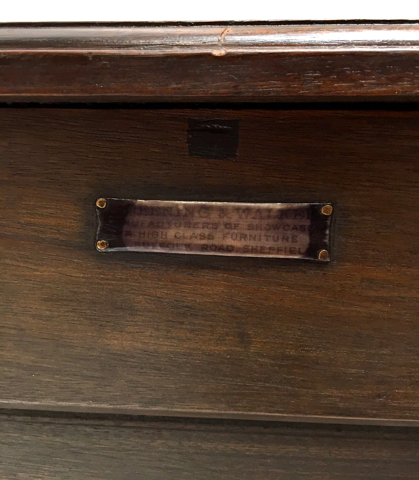 Antique Wooden Architects Plan Chest of Drawers / Museum Collectors Cabinet 1900