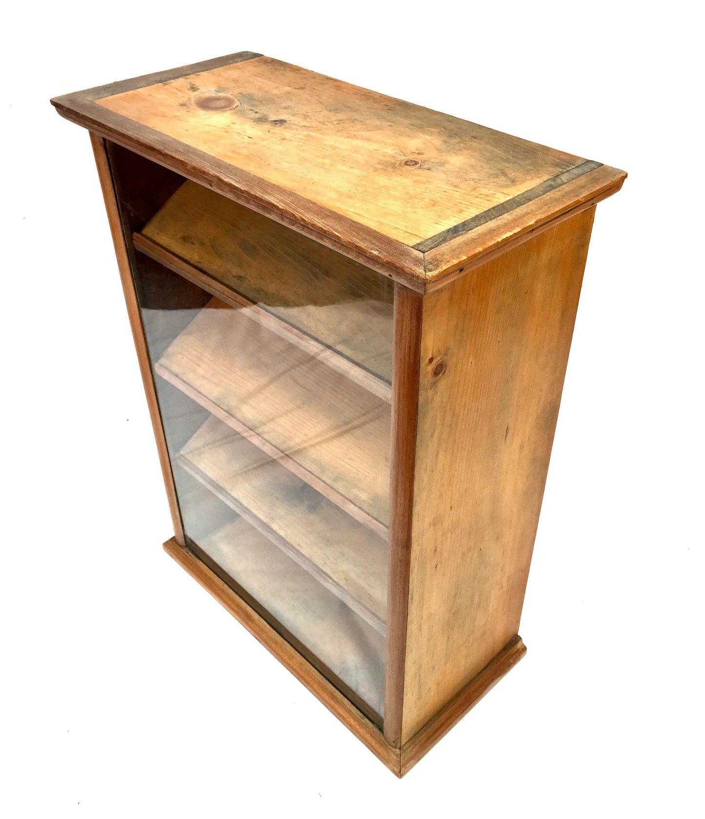 Antique William Potter & Sons Wooden Countertop Shop Display Sales Cabinet c1890