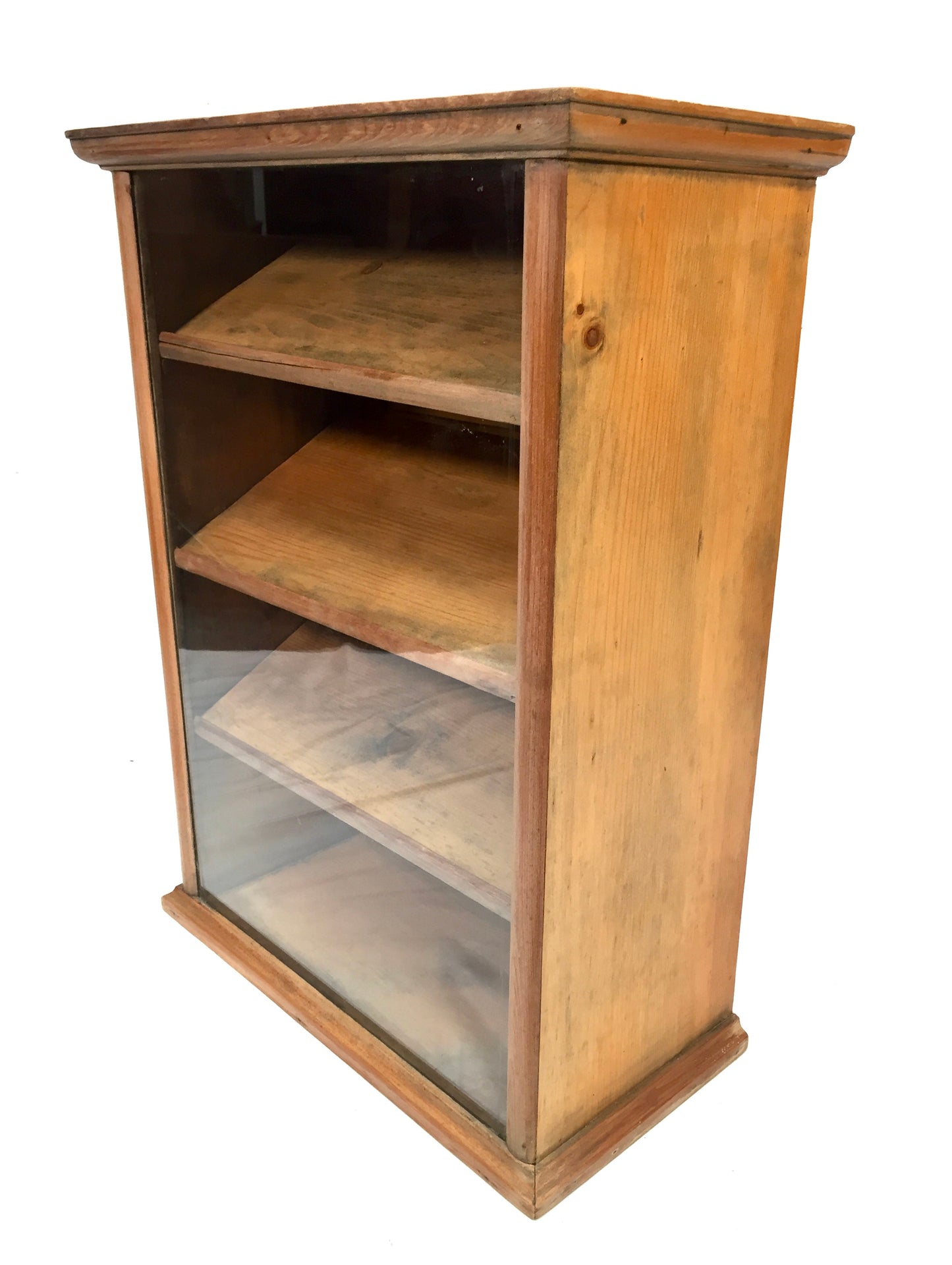 Antique William Potter & Sons Wooden Countertop Shop Display Sales Cabinet c1890