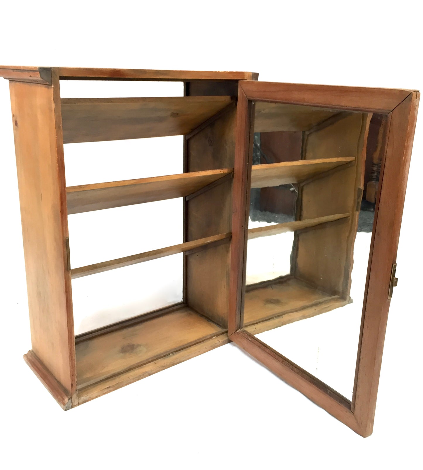Antique William Potter & Sons Wooden Countertop Shop Display Sales Cabinet c1890