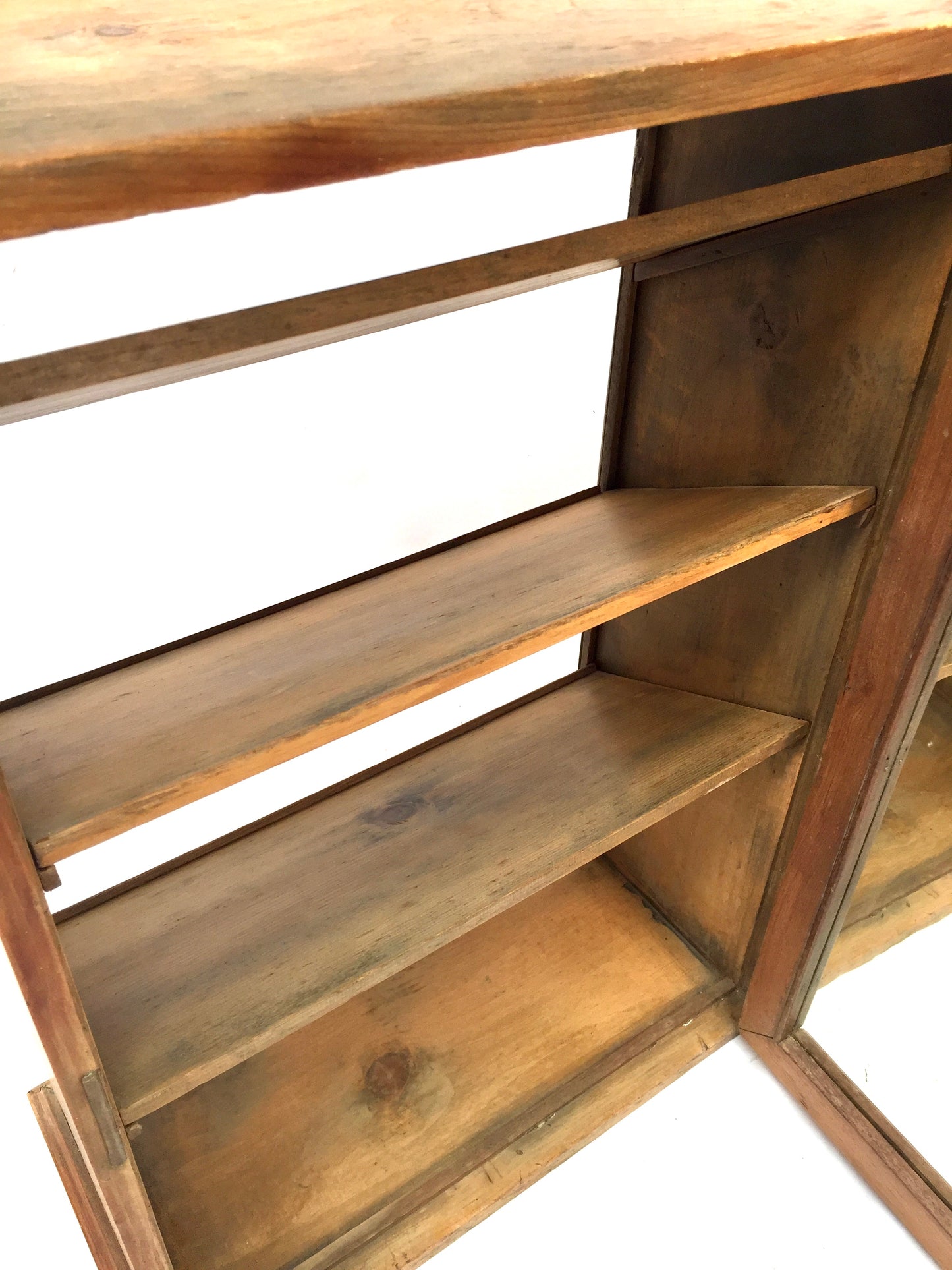 Antique William Potter & Sons Wooden Countertop Shop Display Sales Cabinet c1890