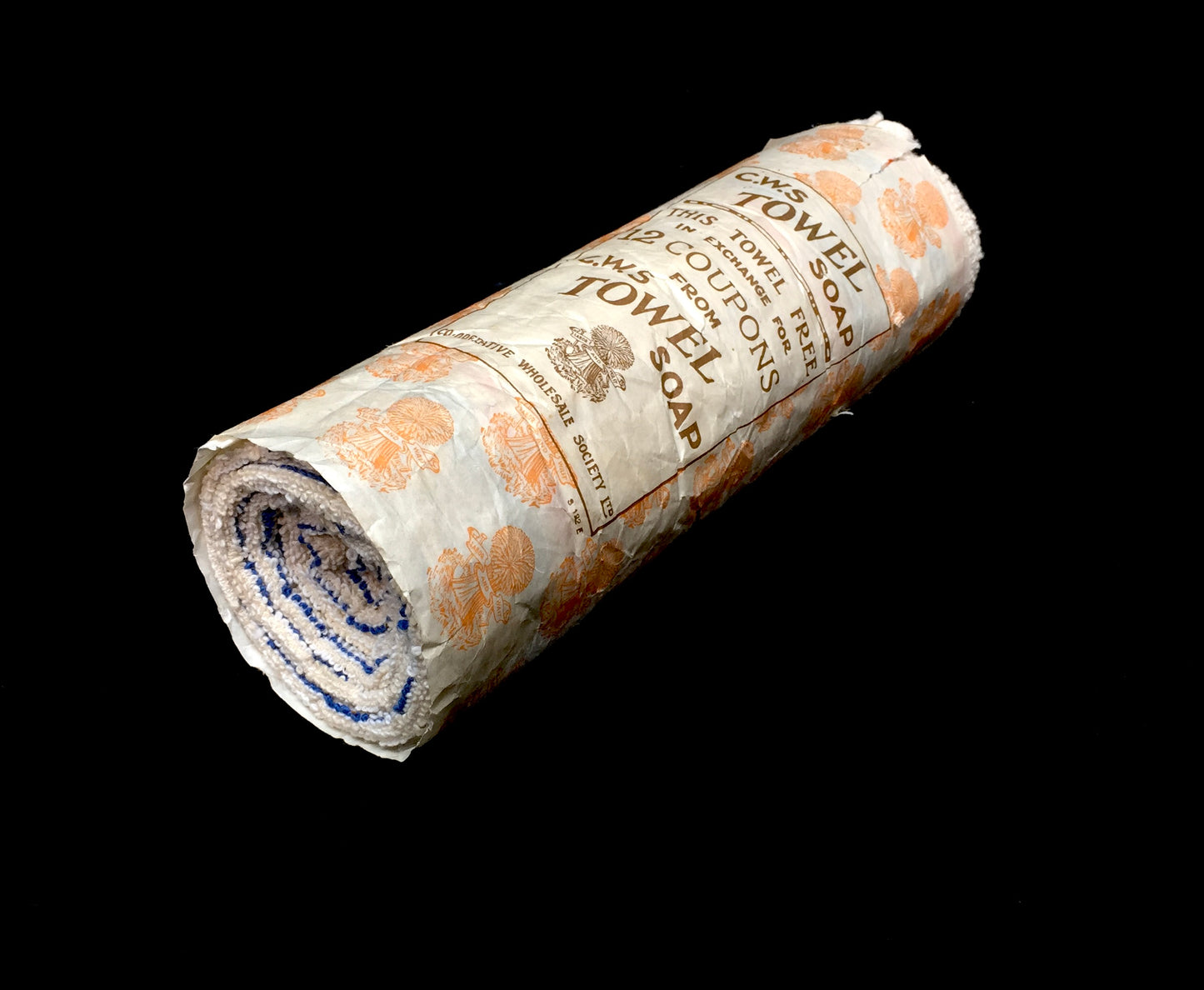 Vintage Advertising - Co-operative Co-op C.W.S Original Promotional Towel c.1950
