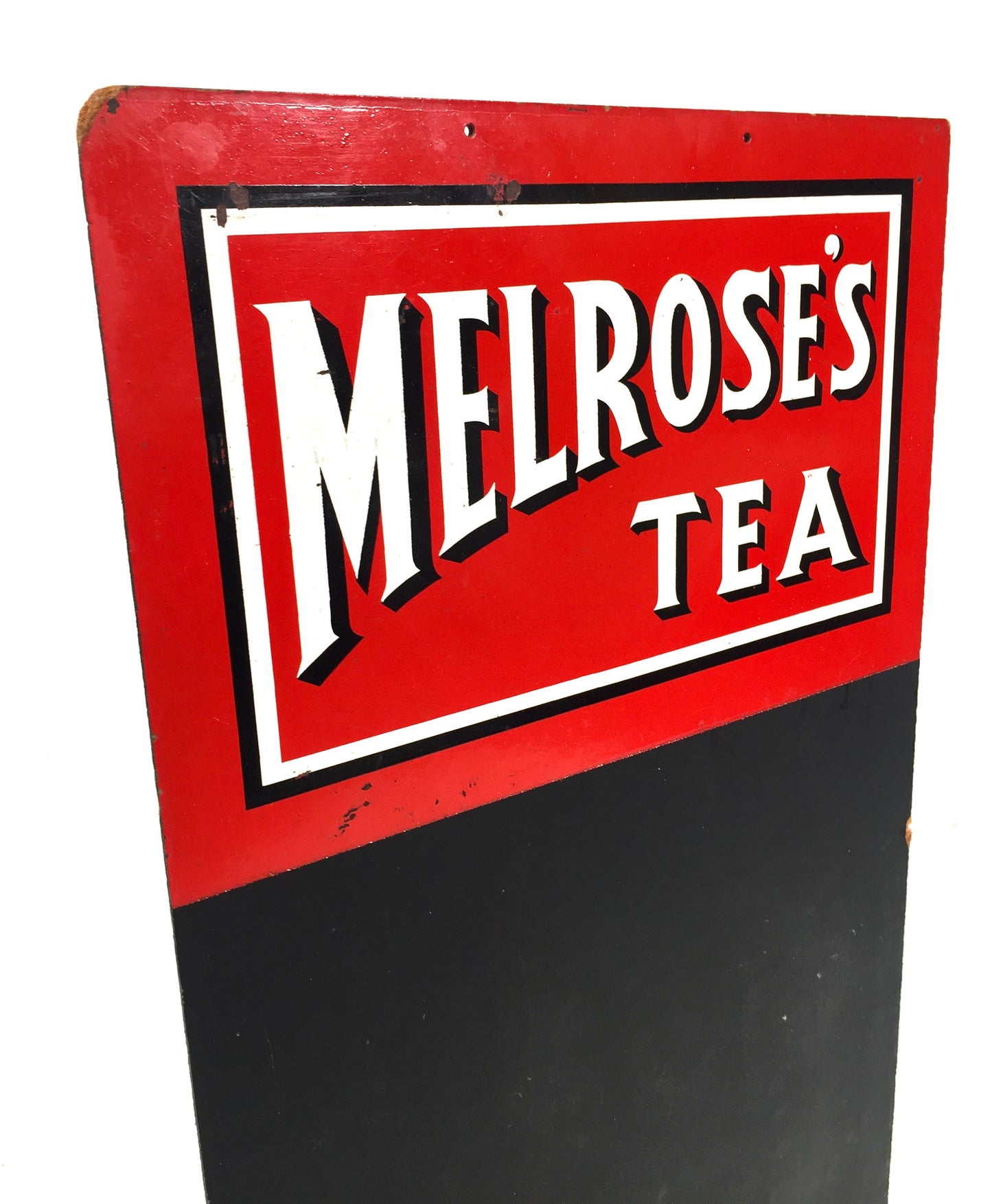Antique Melrose Tea Cafe Specials Chalkboard – Wall Mounted Advertising Sign