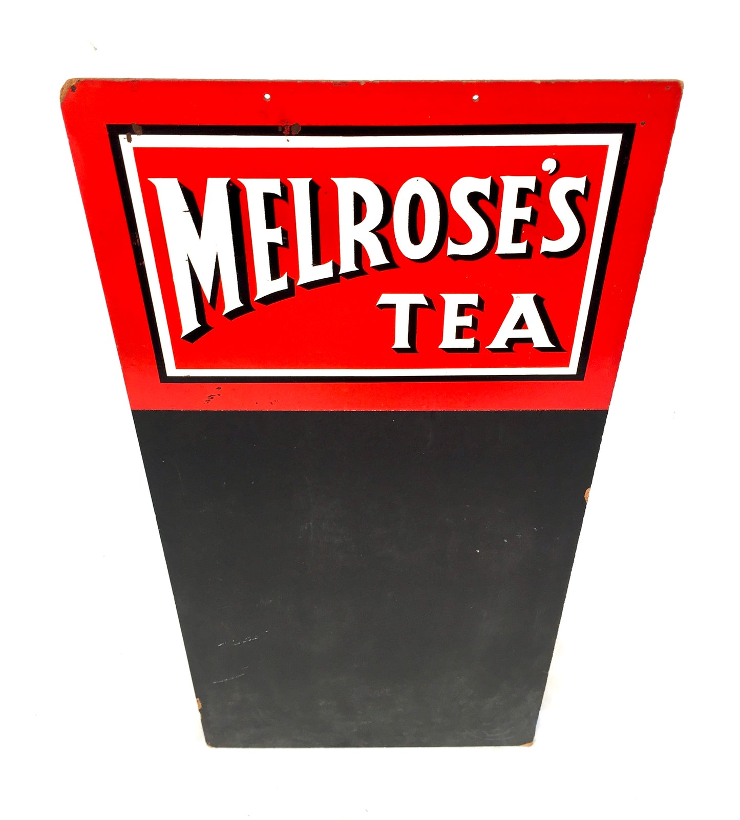 Antique Melrose Tea Cafe Specials Chalkboard – Wall Mounted Advertising Sign