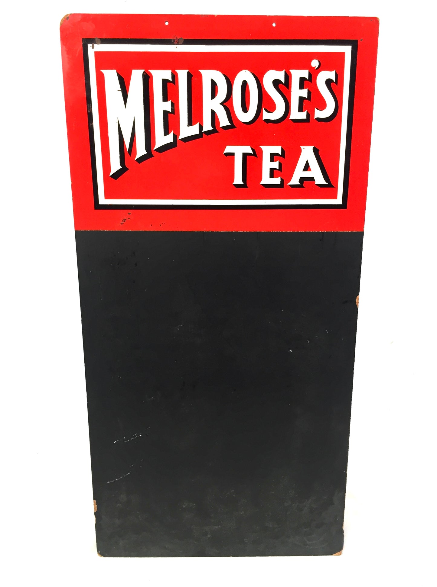 Antique Melrose Tea Cafe Specials Chalkboard – Wall Mounted Advertising Sign