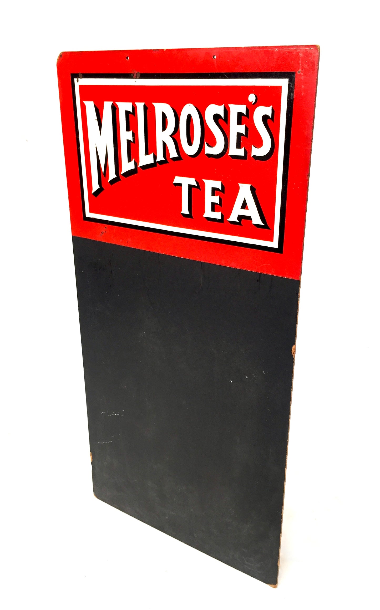 Antique Melrose Tea Cafe Specials Chalkboard – Wall Mounted Advertising Sign