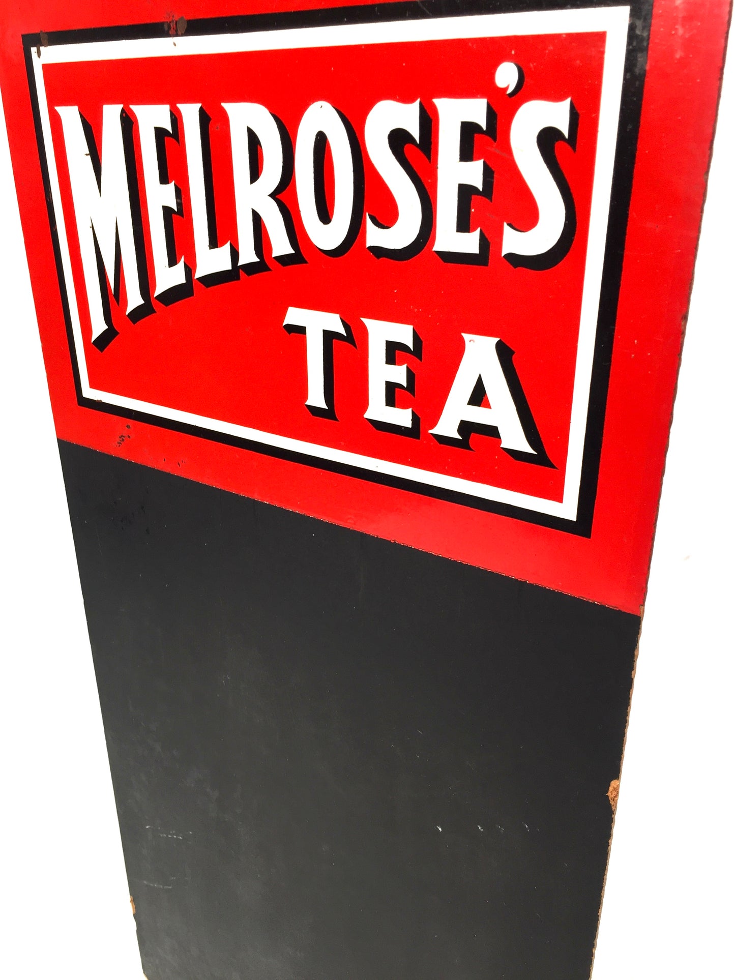 Antique Melrose Tea Cafe Specials Chalkboard – Wall Mounted Advertising Sign