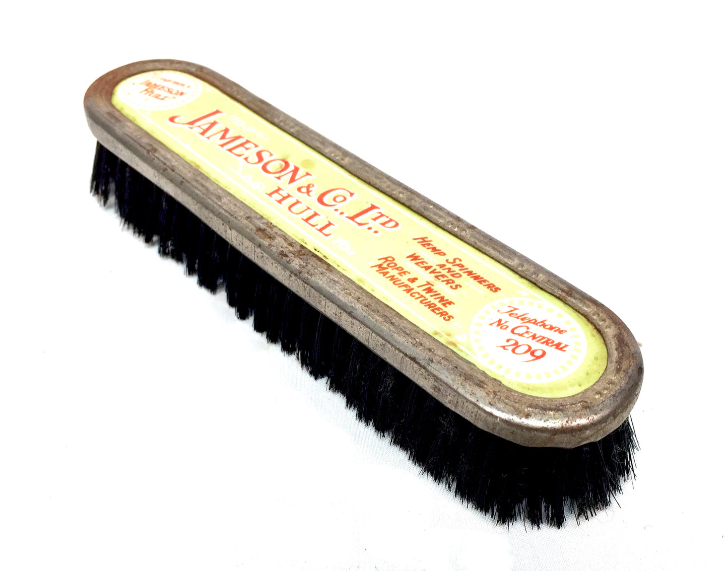 Antique Advertising - 19th Century Clothes Brush for Jameson & Co. Ltd of Hull